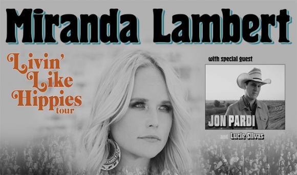 Miranda Lambert, Jon Pardi & Lucie Silvas at Save Mart Center