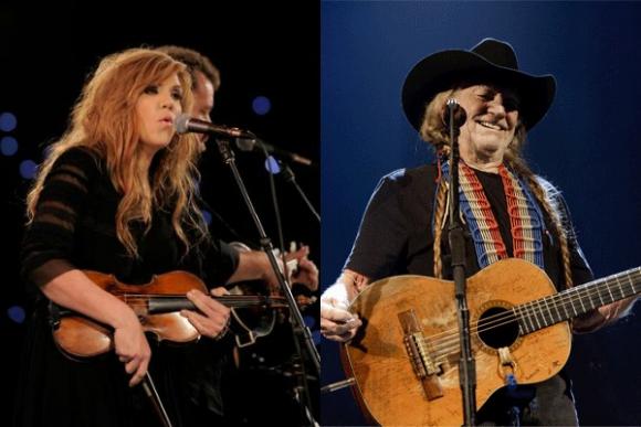 Willie Nelson &  Alison Krauss at Save Mart Center