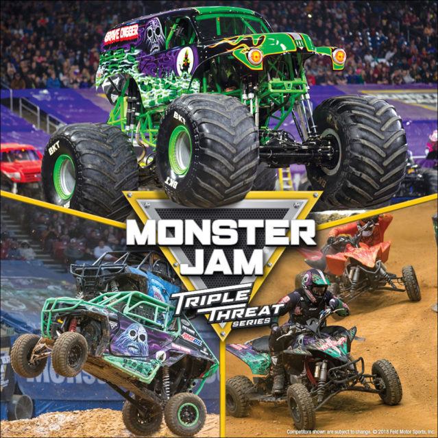Monster Jam Triple Threat Series at Save Mart Center