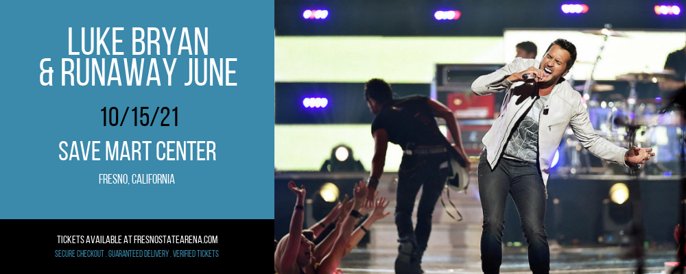 Luke Bryan, Morgan Wallen & Caylee Hammack at Save Mart Center tickets Luke Bryan, Morgan Wallen & Caylee Hammack at Save Mart Center