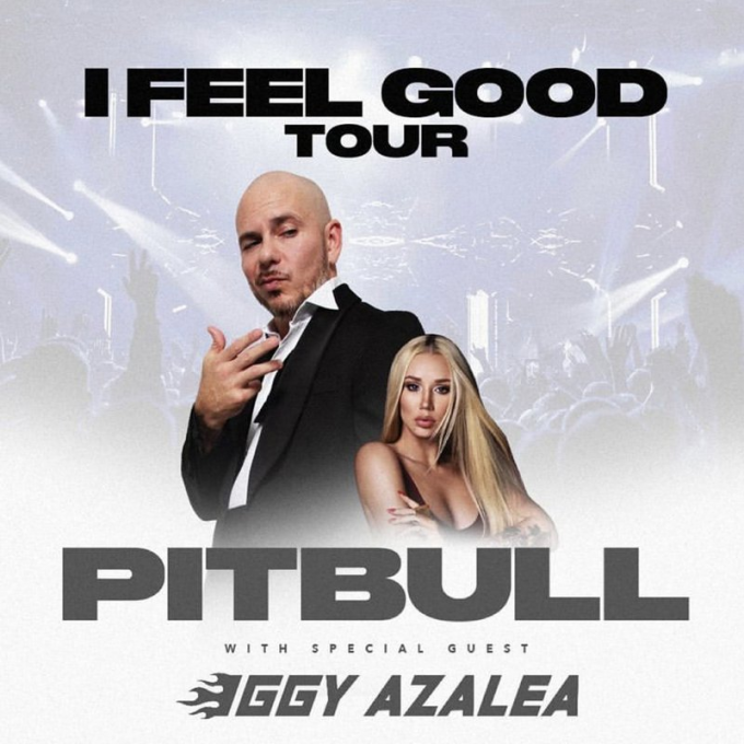 Pitbull & Iggy Azalea at Save Mart Center