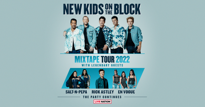 New Kids On The Block, Salt N Pepa, Rick Astley & En Vogue at Save Mart Center