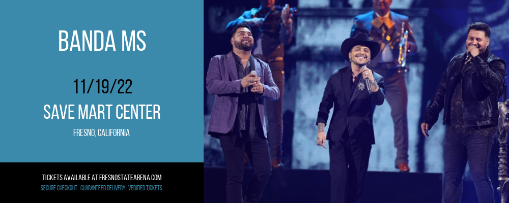 Banda MS at Save Mart Center tickets Banda MS at Save Mart Center