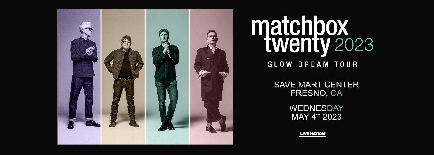 Matchbox Twenty & The Wallflowers at Save Mart Center tickets Matchbox Twenty & The Wallflowers at Save Mart Center