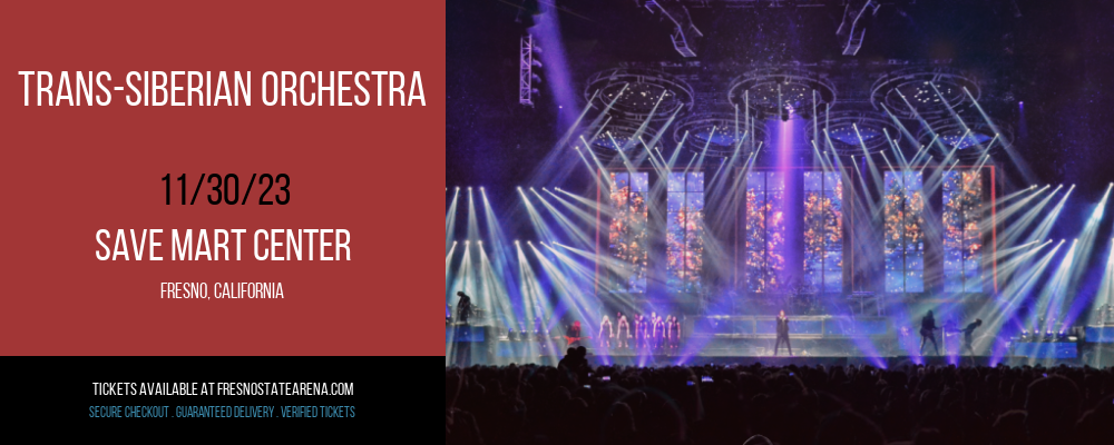 Trans-Siberian Orchestra at Save Mart Center