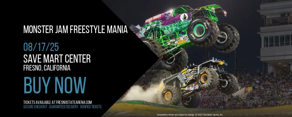 Monster Jam Freestyle Mania at Save Mart Center