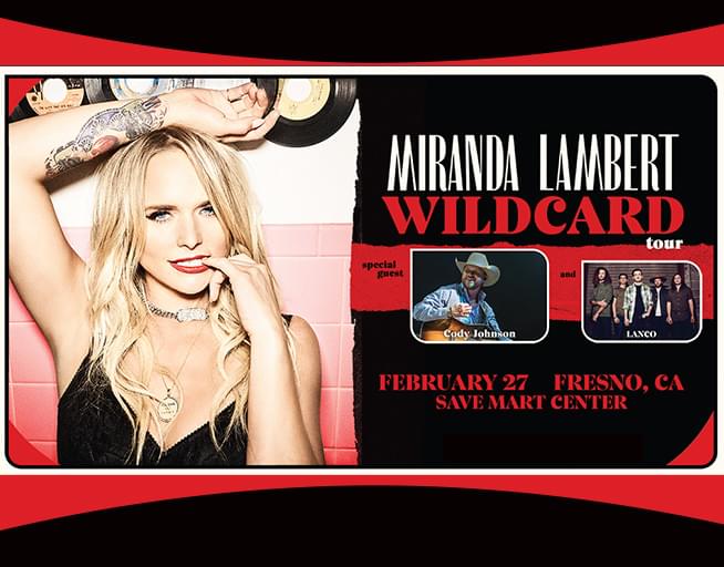 Miranda Lambert, Cody Johnson & Lanco at Save Mart Center