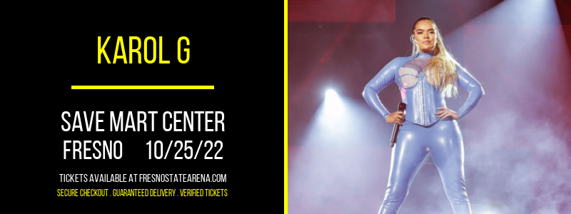 Karol G at Save Mart Center tickets Karol G at Save Mart Center