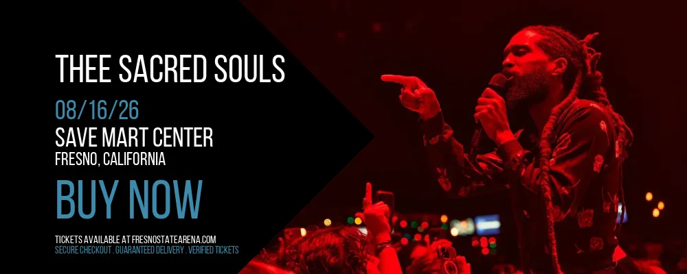 Thee Sacred Souls at Save Mart Center